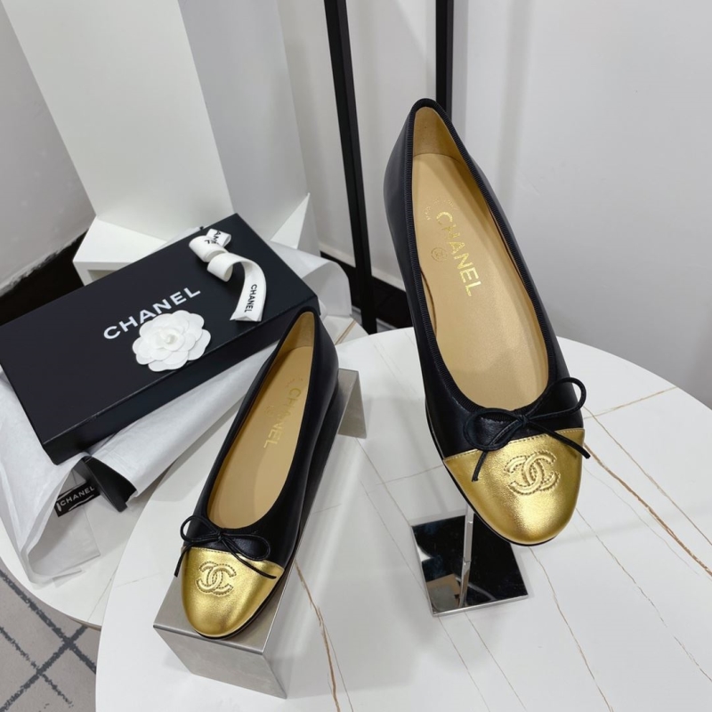Ch*el flat shoes